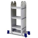 Assistência Técnica e Garantia do produto Escada de Alumínio Dobrável 12 Degraus 4x3 AM0112D Pelegrin