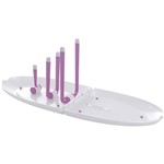 Assistência Técnica e Garantia do produto Escorredor de Mamadeira Litaf Hold & Fold Premium Pink