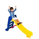Assistência Técnica e Garantia do produto Escorregador Médio Divertido - Escada Azul e Rampa Amarela
