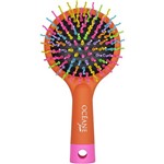 Assistência Técnica e Garantia do produto Escova de Cabelos Rainbow Brush Mini Laranja Océane Femme