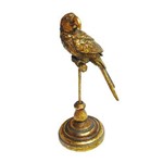 Assistência Técnica e Garantia do produto Escultura Decorativa Pássaro Dourado