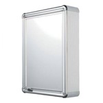 Assistência Técnica e Garantia do produto Espelheira para Banheiro 1 Porta 44cmx58cm Astra Cromado