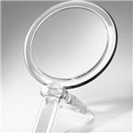 Assistência Técnica e Garantia do produto Espelho Cosmético de Mão com Lente de Aumento - Beauté - CrysBel