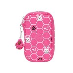 Assistência Técnica e Garantia do produto Estojo 50 Pens Rosa Pink Dog Tile Kipling