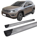 Assistência Técnica e Garantia do produto Estribo Lateral Jeep Compass Plataforma de Alumínio Prata