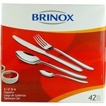 Assistência Técnica e Garantia do produto Faqueiro Inox Siena C/ 42 Peças - Brinox