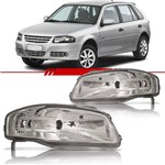 Assistência Técnica e Garantia do produto Farol Volkswagen Gol Parati Saveiro G4 2006 a 2014 G4 Máscara Cromada Lado Direito Passageiro