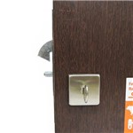 Assistência Técnica e Garantia do produto Fechadura Stam 950 Roseta Quadrada Inox Escovado Porta de Correr P/ Banheiro