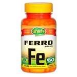 Assistência Técnica e Garantia do produto Ferro Quelato 60 Cápsulas (500mg) - Unilife