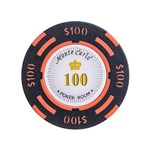 Assistência Técnica e Garantia do produto Fichas 14 Gramas Clay Lote com 25 Modelo Monte Carlo Poker Room 100