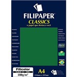 Assistência Técnica e Garantia do produto Filipaper Filicolor 180g/m² (50 Folhas; Verde) A4 FP03445