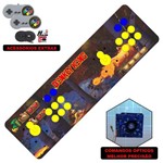 Assistência Técnica e Garantia do produto Fliperama Arcade Portátil 12 Mil Jogos Zero Delay com Comandos Ópticos - Tema Donkey Kong