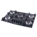 Assistência Técnica e Garantia do produto Fogão Cooktop 5q Lines Safanelli 5 Bocas Preto Fcl50