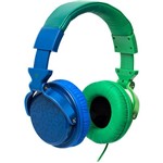Assistência Técnica e Garantia do produto Fone de Ouvido Chilli Beans Supra Auricular Azul e Verde HEDGE TM-611MV/2-3