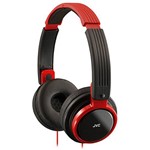 Assistência Técnica e Garantia do produto Fone de Ouvido JVC Vermelho - Série Compactos e Dobráveis Ha-S200-R-J