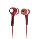 Assistência Técnica e Garantia do produto Fone de Ouvido Maxprint Maxsound, Microfone - Vermelho