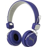 Assistência Técnica e Garantia do produto Fone de Ouvido Puma The League Over Ear PUF022 Headphone Azul com Microfone