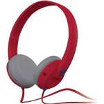 Assistência Técnica e Garantia do produto Fone de Ouvido Skullcandy Uprock Headphone 80mWatts Vermelho