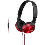 Assistência Técnica e Garantia do produto Fone de Ouvido Sony MDR-ZX310AP/RQCE7 Headphone Vermelho