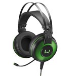 Assistência Técnica e Garantia do produto Fone Headset Gamer 7.1 Usb com Led Verde Warrior Raiko - Ph2