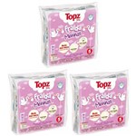 Assistência Técnica e Garantia do produto Fralda de Pano Básica Estampa Menina - Topz Baby Kit C/ 3 Pacotes