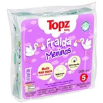 Assistência Técnica e Garantia do produto Fralda de Pano Estampa Menina Topz Baby Pacote com 5 Unidades