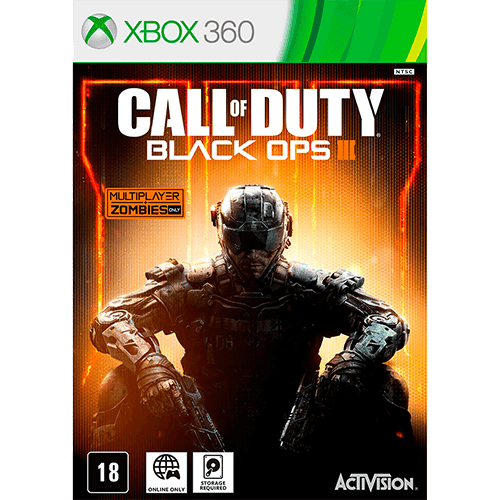 Assistência Técnica e Garantia do produto Game - Call Of Duty: Black Ops 3 Multiplayer Online e Modo Zumbi - Xbox 360