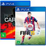 Assistência Técnica e Garantia do produto Game FIFA 15 + Project Cars - PS4