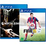 Assistência Técnica e Garantia do produto Game Mortal Kombat X + FIFA 15 - PS4
