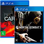 Assistência Técnica e Garantia do produto Game Mortal Kombat X + Project Cars - PS4