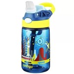 Assistência Técnica e Garantia do produto Garrafa Squeeze Infantil 414 Ml Contigo Gizmo Flip Azul com Bico Retrátil e Canudo