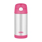 Assistência Técnica e Garantia do produto Garrafinha Térmica Thermos Funtainer 355ml Rosa e Inox - A-28-009