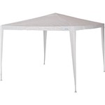 Assistência Técnica e Garantia do produto Gazebo Topo 3,00X3,00M - Base 3,00X3,00M - Poliester Oxford - Branco C/ Silver Coating