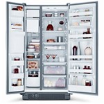Assistência Técnica e Garantia do produto Geladeira / Refrigerador Brastemp Side By Side Ative BRS62 Inox 560 Litros