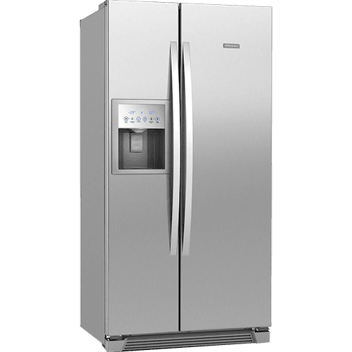 Assistência Técnica e Garantia do produto Geladeira / Refrigerador Electrolux Side By Side Frost Free SS72X 504 Litros