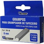 Assistência Técnica e Garantia do produto Grampos para Grampeador de Tapeceiro 8mm - Western