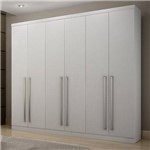 Assistência Técnica e Garantia do produto Guarda Roupa Casal 6 Portas 6 Gavetas Kratos Móveis Novo Horizonte Branco