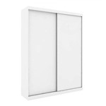 Assistência Técnica e Garantia do produto Guarda Roupa Modulado 2 Portas 6 Gavetas 2 Cabideiros 176cm Supreme Robel Branco Fosco/Branco