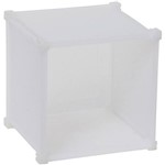 Assistência Técnica e Garantia do produto Guarda Tudo 1x1 1b 31x31cm Branco Polipropileno - Metaltru