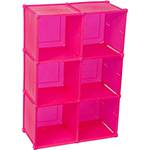 Assistência Técnica e Garantia do produto Guarda Tudo 3x2 11B 60x89cm Pink Polipropileno - Metaltru