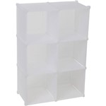 Assistência Técnica e Garantia do produto Guarda Tudo 3x2 1B 60x89cm Branco Polipropileno - Metaltru