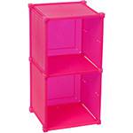 Assistência Técnica e Garantia do produto Guarda Tudo 2x1 11b 31x60cm Pink Polipropileno - Metaltru