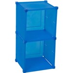Assistência Técnica e Garantia do produto Guarda Tudo 2x1 5b 31x60cm Azul Polipropileno - Metaltru