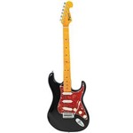 Assistência Técnica e Garantia do produto Guitarra Tagima TG530 Strato Preta com Escudo Vermelho