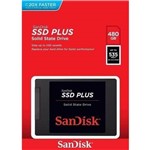 Assistência Técnica e Garantia do produto Hd 480GB Ssd Sata 3 (6Gb/s) Sandisk Plus Sdssda-480G-G26, 2.5", 7 Mm