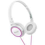 Assistência Técnica e Garantia do produto Headphone Dobrável Pioneer Branco/Rosa - SE-MJ512-PW