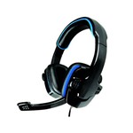 Assistência Técnica e Garantia do produto Headset Gamer AR-S501 Preto com Azul C/ Microfone K-MEX