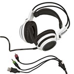 Assistência Técnica e Garantia do produto Headset Gamer Fone com Microfone 7.1 Virtual USB P2 Pc Notebook Knup Kp-400