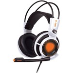 Assistência Técnica e Garantia do produto Headset Gamer OEX Extremor Som 7.1 Virtual Surround Smart Vibration HS-400 - Branco