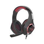 Assistência Técnica e Garantia do produto Headset Led Gamer AR-S406 Preto com Vermelho K-MEX